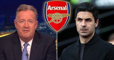 Piers Morgan delivers inevitable reaction to Mikel Arteta extending Arsenal contract