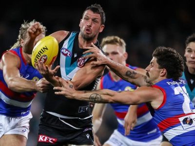 In-form Port down Bulldogs by 17 in AFL