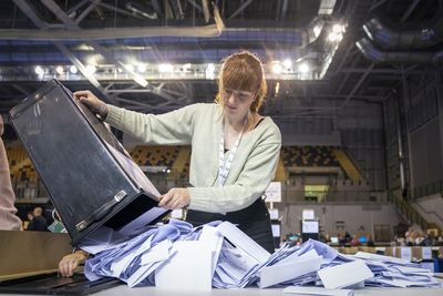 In Pictures: Results roll in after counting in UK’s local elections