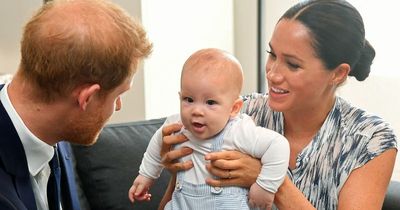 Queen's look of utter joy in throwback picture to celebrate birthday of Meghan and Harry's son Archie