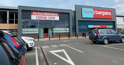 New Food Warehouse at Riverside Retail Park starting to take shape - and jobs are up for grabs