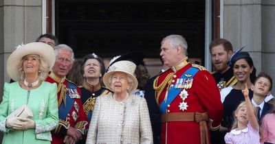 Harry, Meghan and Andrew shunned from balcony for Queen's Platinum Jubilee celebrations