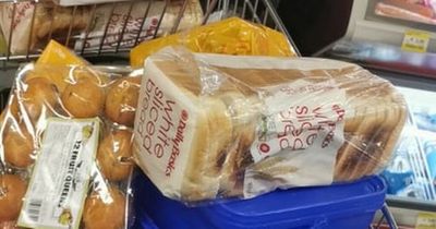 Local SuperValu collects food and supplies for homeless people in area