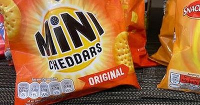 People 'infuriated' as they struggle to work out whether Mini Cheddars are crisps or not