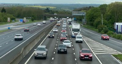 Motorcyclist taken to hospital with serious injuries following horror collision on A1 at Washington