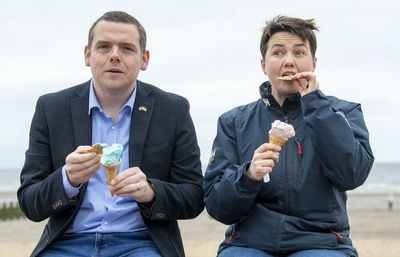 Douglas Ross and Ruth Davidson react to dismal showing for Scottish Tories