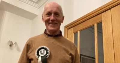 A man who had a cardiac arrest while campaigning and needed eight injections to save his life has been elected