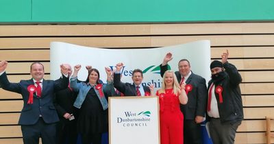 Landslide Labour victory in West Dunbartonshire as they take back control of council