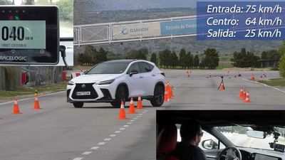 2022 Lexus NX 350h Experiences Understeer In The Moose Test
