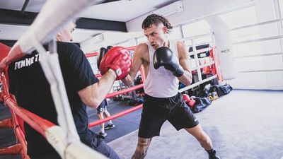 Harry Garside prepares to defend his Australian lightweight title — but his priorities go well beyond boxing