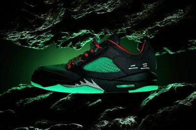 Clot’s ‘Jade’ Air Jordan 5 sneaker looks a lot like the Nike Air Yeezy
