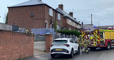 Arnold house 'exploded in fire' before fire engines rushed to battle flames