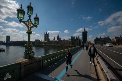 Westminster Bridge: Bus hits pedestrian and cyclist crashes within space of an hour