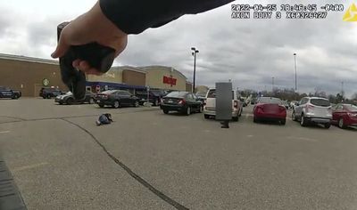 Police in Michigan chase shopper, shoot him in parking lot