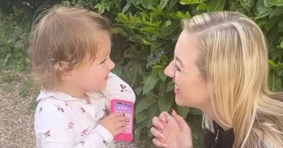 Tom Parker's widow Kelsey posts adorable video as kids welcome her home with hugs