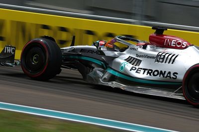F1 Grand Prix practice results: George Russell fastest in Miami GP on Friday