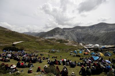 Peruvian protesters agree to attend talks over MMG's shut copper mine