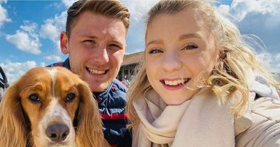 Young couple heartbroken after puppy dies following a swim in lake