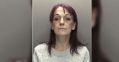 Thieving mum cries 'my dad's going to die' as she's sent to jail