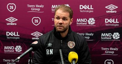 Robbie Neilson applauds Rangers Europa League heroics but Hearts boss expects no impact on cup final