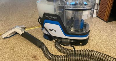 I tried the Vax Spotwash and it fixed my stained carpet in ‘seconds’