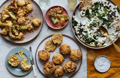 Cheese scones and fried scallops: Claire Thomson’s cauliflower snacks – recipes
