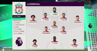 We simulated Liverpool vs Tottenham Hotspur as striker scores twice