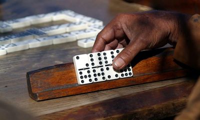 Dominoes cannot be played quietly, as any child of Caribbean origin knows