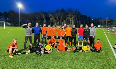 ‘Given a chance’: teenage Ukrainian football talents find hope in Poland