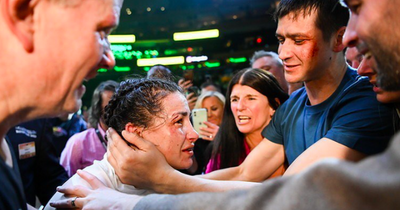 Katie Taylor shares unseen emotional family moment from after Amanda Serrano fight