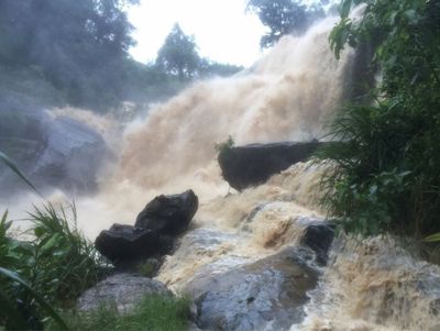 Rain causes flooding in Chiang Mai