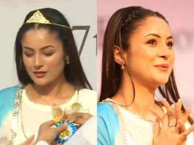 Shehnaaz Gill gets felicitated by Brahma Kumaris’ sisters at their girl empowerment campaign; fans trend ‘Keep Shining Shehnaaz’