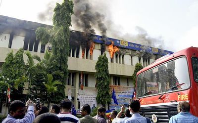 Fire breaks out at LIC building in suburban Mumbai