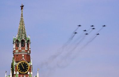 Russia steps up Ukraine assaults ahead of Victory Day parades