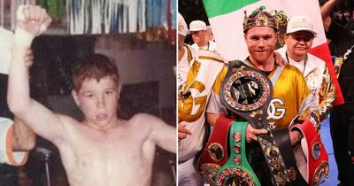 Canelo Alvarez earned just $40 for professional boxing debut aged 14