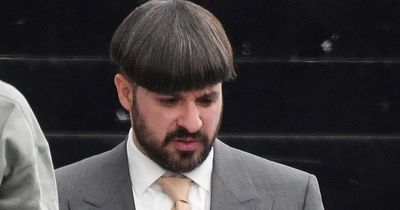 Inbetweeners star is unrecognisable with bizarre haircut and beard as he films new comedy