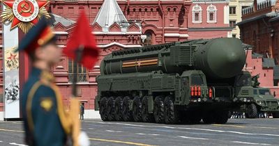 Vladimir Putin's warning as he displays 50-tonne missile able to strike UK within minutes