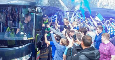 Frank Lampard fist bumps fans as Everton get incredible send off from Finch Farm for Leicester City