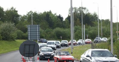 Traffic lights 'out for a week' at busy junction as car destroys control box