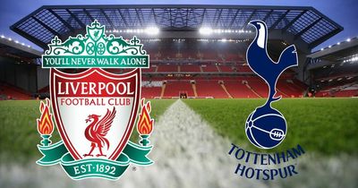 Liverpool v Tottenham Hotspur LIVE - team news, kick-off time, TV channel, score and stream