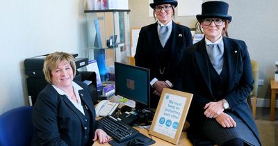 Like mother, like daughters: twin sisters follow in mum’s footsteps and become funeral directors