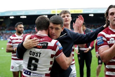 Matt Peet hails Wigan’s resilience to overcome St Helens and reach cup showpiece