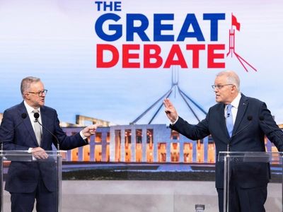 Morrison, Albanese in fierce TV debate