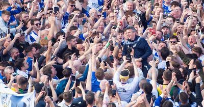 Joey Barton's immediate reaction as Bristol Rovers snatch promotion on remarkable final day