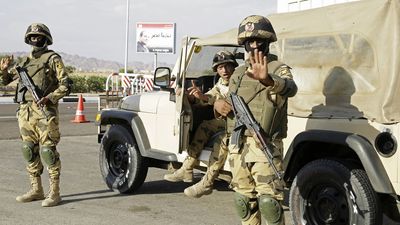 Egyptian soldiers killed in armed attack in Sinai: Army