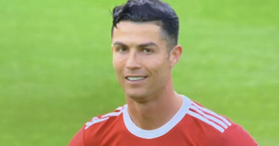 Cristiano Ronaldo laughs as Manchester United collapse vs Brighton