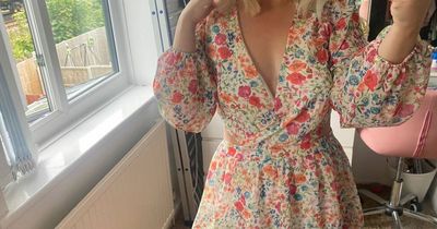 I bought a £33 floral mini from New Look and it's the perfect spring dress