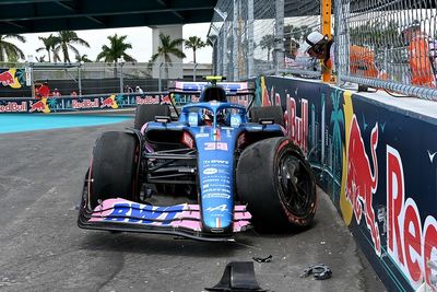 Ocon to miss Miami GP qualifying due to cracked F1 car chassis