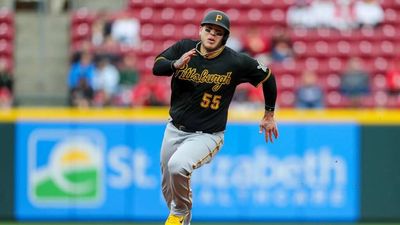 Pirates Use Emergency Catcher Against Reds