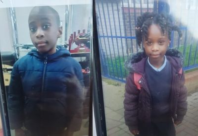 Six-year-old twins reported missing in south London